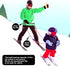 Kids Ski Trainer for Safe Downhill Skiing, Builds Good Form and Confidence, Easy Toddler Ski Trainer