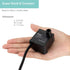 hygger Ultra Quiet 53GPH Submersible Mini Water Pump, 2 Nozzles for Aquariums, Fish Tank, Fountain, Hydroponics, 120V