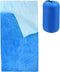 REDCAMP Kids Mummy Sleeping Bag for Camping, 3 Season Cold Weather Sleeping Bag for Boys, Girls & Teens, Blue/Rose Red