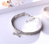 Rhinestone Pet Collar - Sparkling 3 Rows Crystal Diamond Adjustable Wedding Collar - Puppy Girl Bling Necklace for Pets