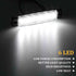 PSEQT LED Boat Interior Lights | Marine Courtesy Light Strip for Fishing, Pontoon, Kayak, Yacht (White 10Pcs)