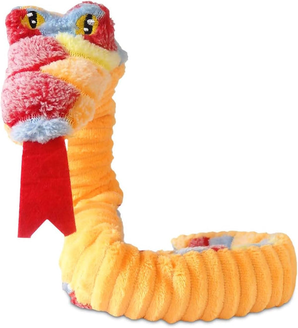ASPCA Snake Dog Toy - Squeaky Plush Teasing Toy for Pets, 24 Inches Long, One Piece