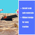 Interactive See-Saw Decoration for Hermit Crab Cages | Entertain Your Pets with This Engaging Accessory (Black)