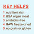CocoTherapy Organ Bites! Dog and Cat Treat (Chicken + Beet), 3 Oz