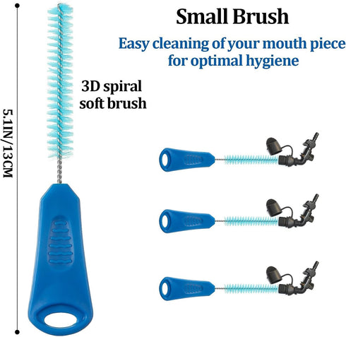 Hydration Bladder Cleaning Kit, Water Bladders Cleaner Set with Long Brush, Valve Brush, and Drying Frame
