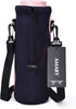 1000ML 34OZ AMARY Neoprene Water Bottle Carrier Bag with Adjustable Shoulder Strap,Insulated Water Bottle Cover