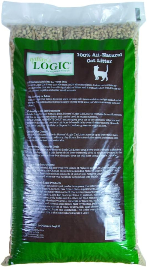 Nature'S Logic All-Natural Cat Litter, 24Lb