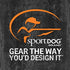 SportDOG Brand Grey 3/4 Inch Collar Straps - Waterproof and Rustproof