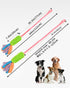 SCHITEC Tug Toy for Dogs, Bungee Tug of War Rope Toys with Squeaky Sound for Small Medium Large Dogs