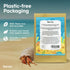 Natural Hermit Crab Sponges, 5 Pack Unbleached Sea Sponge for Water Drinking Safety and Humidity Balance