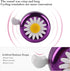 U-LIAN Kids Streamers and Bike Bell - 1 Pack Flower Bicycle Bell with 2 Pack Handlebar Streamers for Children's Bike