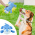 Hero Giant Chuckles Plush Dog Toy - Durable Squeaky Toy with Grunt Squeaker, XL, Rhino