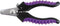 Master Grooming Tools Ergonomic Pro Nail Clippers - Stainless Steel for Trimming Pet Nails, Small, Purple