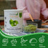 #10 25-Year Ready Harvest Freeze Dried Food - Green Bell Pepper | Emergency Pantry Staples | Canned Vegetables | Can |