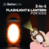 Kids Flashlights and Lanterns - 2-in-1 LED Camping Lantern Night Light, Better than Headlamps, Must Haves