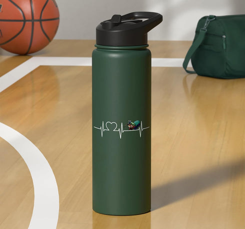 Mantis Shrimps Mantis Shrimp Lovers Shop Mantis Shrimps Heartbeat Mantis Shrimp Stainless Steel Insulated Water Bottle