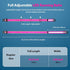 Higo LED Running Belt, Reflective Light Up Waistband for Night Running, Cycling, and Hiking
