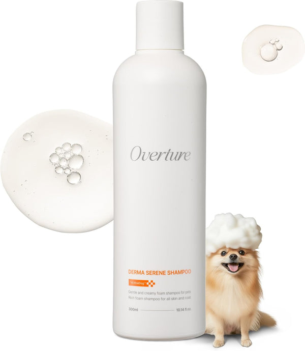Daily Low-Irritation ODAC Derma Serene pet Shampoo, Korean Pet Skincare, Gentle Daily
