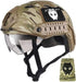PJ Type Tactical Multifunctional Fast Helmet with Visor Goggles by ATAIRSOFT