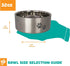 Stainless Steel Non-Slip Double-Wall Insulated Food and Water Bowl for Dogs, Cats, 32 oz, Silver (PN: DWB-Silver-32)