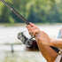 mouhike Fishing Rod Reel Combo Full Kit - Telescopic Fishing Pole Set with Spinning Reel, Line, Lures, Hooks, Carrier