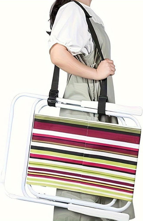 ShanLily Adjustable Scooter Shoulder Strap - Non-Slip Carrying Strap for Bicycle, Beach Chair, Folding Bike & Yoga