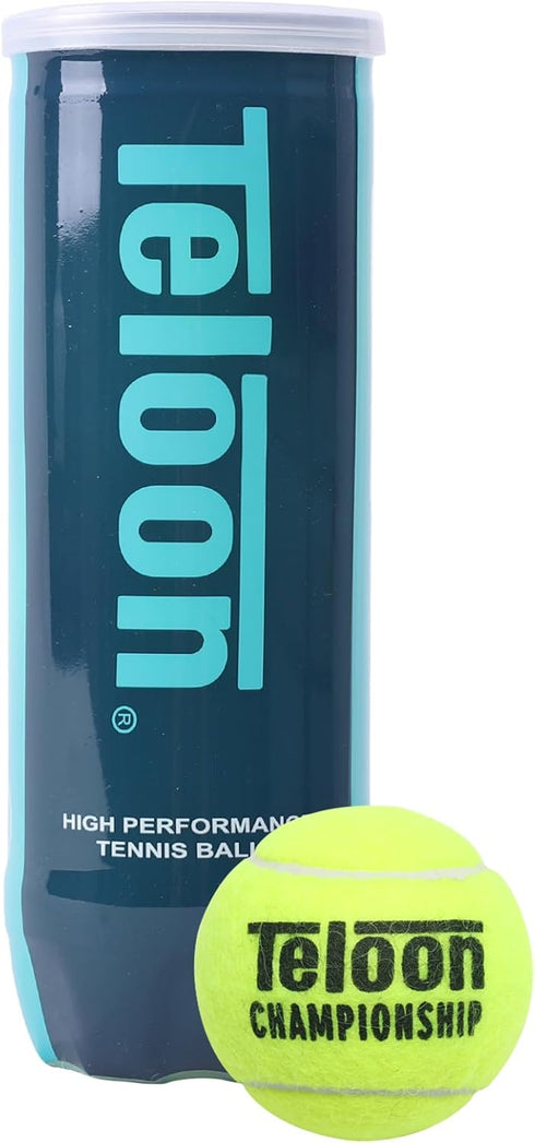 Teloon Extra Duty Championship Tennis Balls - Regular Duty Felt Pressurized