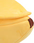 Cozy Zerodis Banana Shaped Cat Bed, Soft Warm Pet House with Semi Closed Design for Cats Dogs Kittens Puppy (XL)