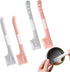 4 PACK Pet Food Can Mixing Spoons, Canned Scoop for Cat Dog Feeding and Wet Storage (Pink + Gray)
