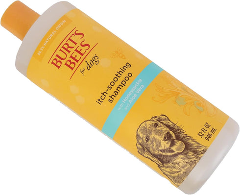 Burt's Bees for Pets Itch Soothing Shampoo with Honeysuckle, Anti-Itch Dog Shampoo for Sensitive Skin - 32 Oz