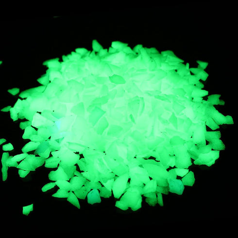 Glow in The Dark Gravel Stones, Decorative Rocks for Fish Tank Aquarium Garden Planter Landscape Decoration, 280g/10oz