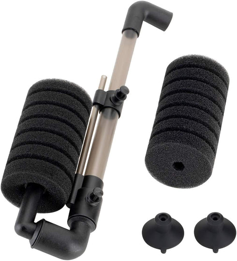 5-15 hygger Aquarium Single Sponge Filter for Small Fish Tank Gallon