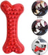 German Shepherd Dog Chew Toys - Indestructible Beef Flavored Durable Rubber Bone Toy for Large/Medium Dogs