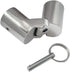 keehui 316SS Marine Grade Boat Pipe Connector, Stainless Steel Folding Swivel Coupling Tube Pipe Connector for (22mm)