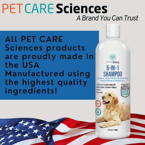 5 1 Gallon Bottle - in Dog Shampoo - Groomers Choice - Made in The USA