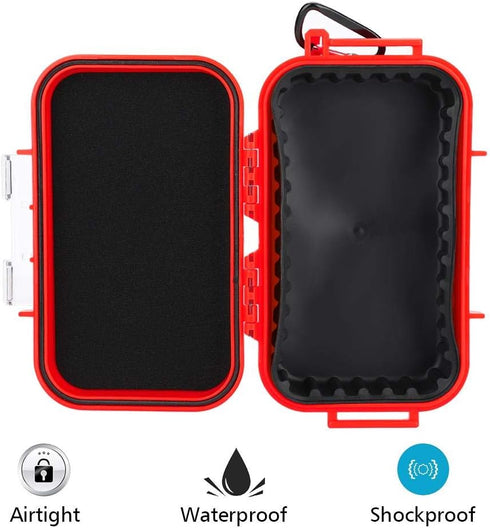 Plastic Waterproof Shockproof Box, Outdoor Airtight Survival Case, Floating Hard Shell Wet Dry Box, Carry Box Container