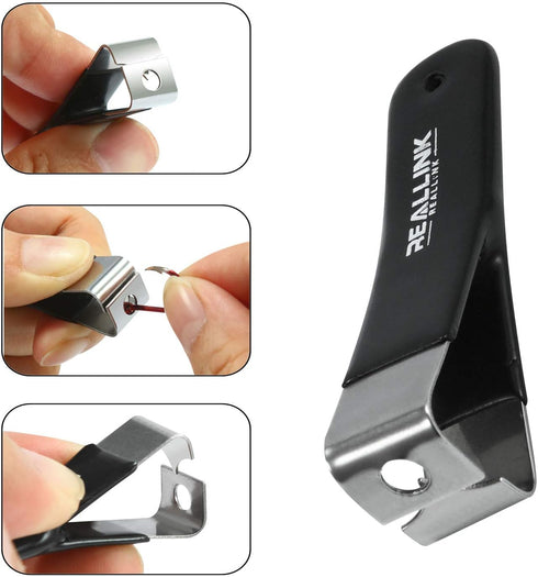 Fly Fishing Tools Kit and Accessories Combo, Quick Nail Knot Tying Tool, Hook Remover Forceps, Pliers