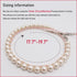 0.55 Inch Big Pearl Dog Collar for Medium Large Dogs, Elegant Adjustable Necklace for Occasions and Garden Parties