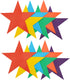 Eco Walker 12pcs Colorful Star Arrow Spot Marker Non-Slip Directional Carpet Marker for Training