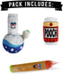 3 Pack Baja Ponchos Friendly Vibes Dog Plush Chew Toys - Funny Squeak Toys - Dog Gifts