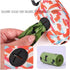 LZSOMPK 15 3.5 1.8 2.2 inches Fashionable Dog Poop Bag Holder Dog Poop Bag Dispenser for Leash,with Metal Carabiner