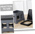 Portable Car Folding Toilet Compact Travel Potty for Adults Lightweight Emergency Outdoor Toilet Durable Material