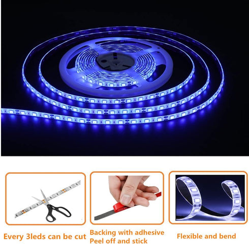 Pontoon Led Boat Lights, 12V 20FT Marine Led Strip Lights, Waterproof Boat Interior Light for Night Fishing