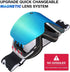 ZIONOR X11 Ski Goggles, Magnetic Cylindrical Snowboard Goggles for Men Women