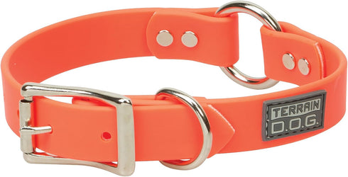 Brahma Webb Hunting Dog Collar, 1" x 23", Blaze Orange