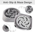 MateeyLife Anti-Choking Slow Feeder Dog Bowls, Non Slip Interactive Dog Feeding Bowls for Small Medium Large Breeds