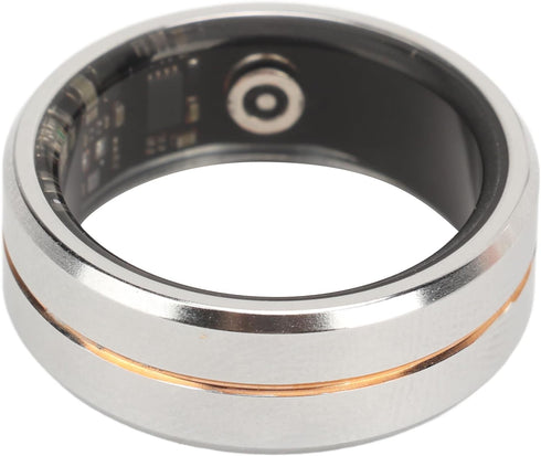 Smart Ring Health Monitor, Fitness Pedometer Sleep Data Tracker, IP68 Waterproof Smart Health Ring for Men Women,