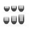 6Pcs Attachment Guide Comb Guards for BM1 Dog Grooming Vacuum, 3mm-25mm Cut Length