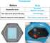 2 1 Pig/Ferret/Chinchilla/Bearded Amakunft in Small Animals Playpen with Pad Mat Rabbit Pop Up playpen Tent Portable