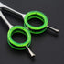 12Pcs Soft Silicone Scissors Finger Rings Grips - Grooming Shear Thumb Inserts for Pet Shears, Random Color
